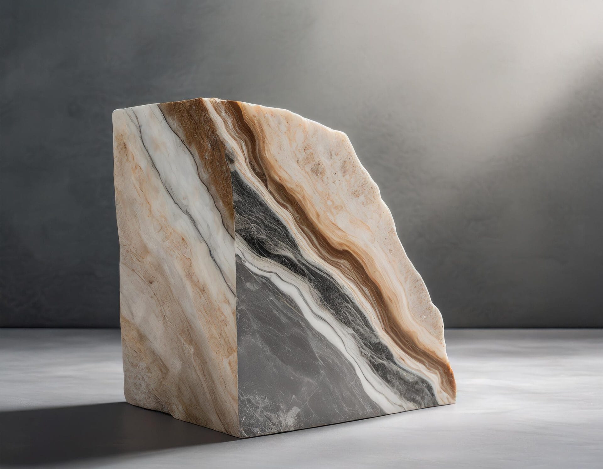 Aspire Home - the green quartzite from Brazil is particularly